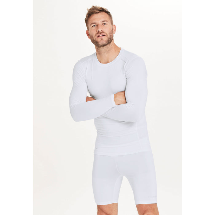 ENDURANCE Power V2 M L/S Tee T-shirt 1002 White