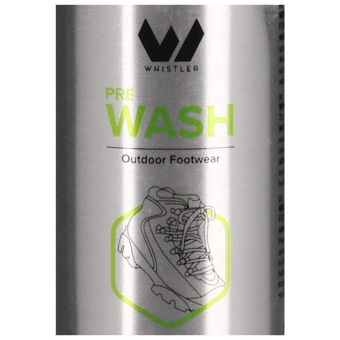 WHISTLER Pre Wash for Outdoor Footwear 150ml Wash and Proofer 1001 Black