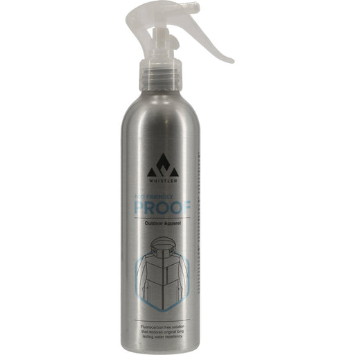 WHISTLER Proofer Spray for Outdoor Clothing 225ml Wash and Proofer 1001 Black