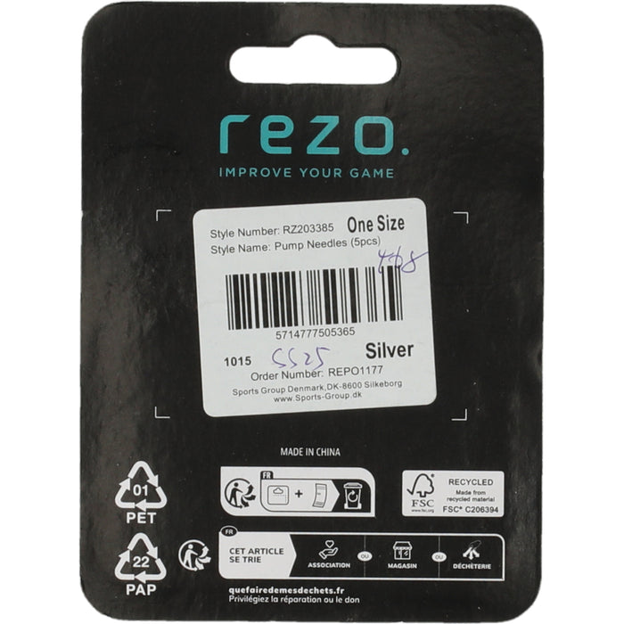 REZO Pump Needles (5pcs) Accessories 1015 Silver