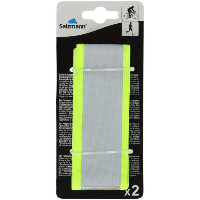 ENDURANCE Reflective Band 2 pcs. (Salzmann) Salzmann 5001 Safety Yellow