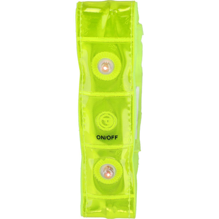 ENDURANCE Reflective Band with 4 Leds (Salzmann) Salzmann 5001 Safety Yellow