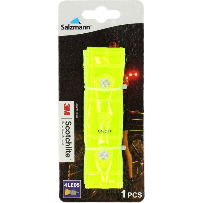 ENDURANCE Reflective Band with 4 Leds (Salzmann) Salzmann 5001 Safety Yellow