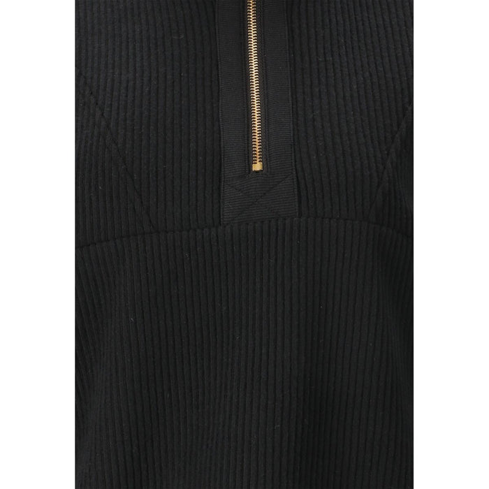ATHLECIA Reiley W Half Zip Sweatshirt 1001 Black