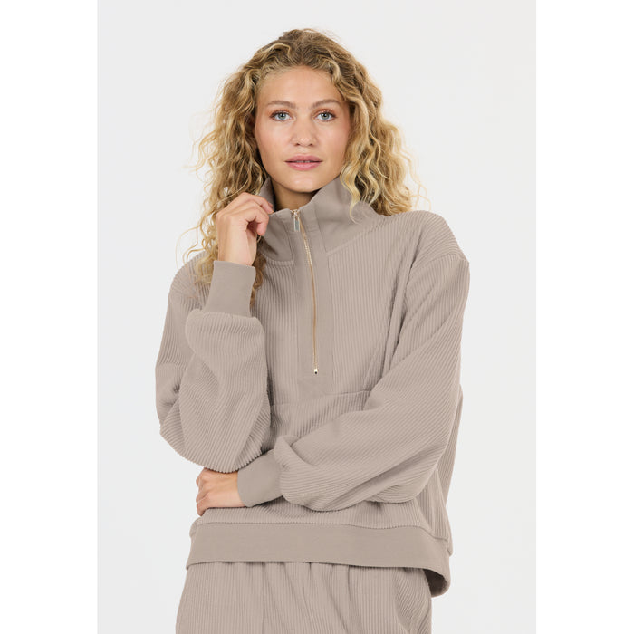 ATHLECIA Reiley W Half Zip Sweatshirt 1314 Light Heather