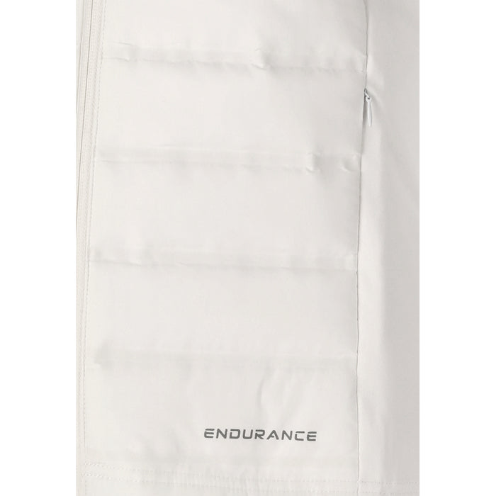 ENDURANCE Reitta W Hot Fused Hybrid Jacket Running Jacket 1002 White