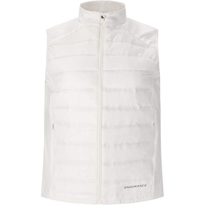 ENDURANCE Reitta W Hot Fused Hybrid Vest Vest 1002 White
