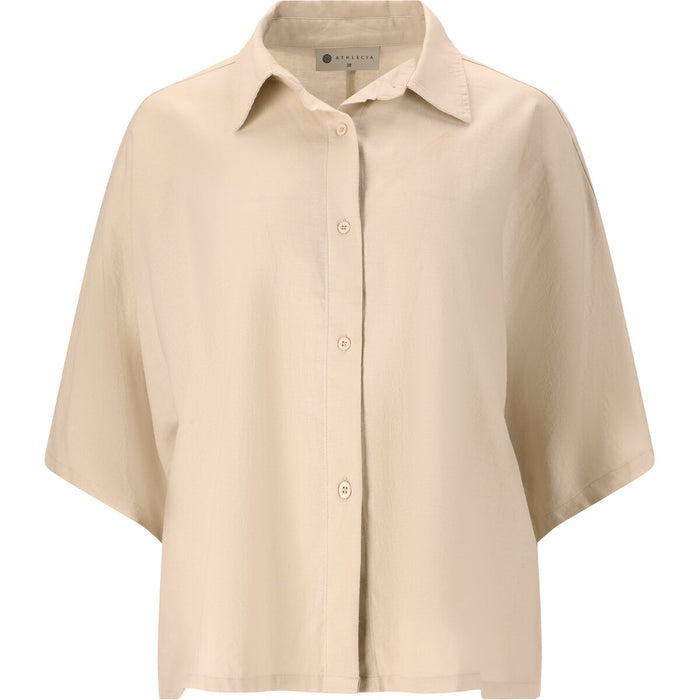 ATHLECIA Resort W S/S Shirt Shirt 1236 Natural