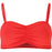 ATHLECIA Rhea W Bandeau Bikini Top Swimwear 4148 Tomato