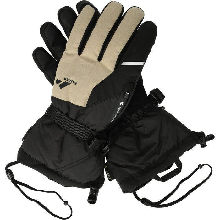 ZANIER Ride.GTX Glove - Heat-Pad Pocket Gloves ZA2052 Black-Beige