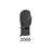 ZANIER Ride.GTX Mitten - Heat-Pad Pocket Gloves ZA2000 Black