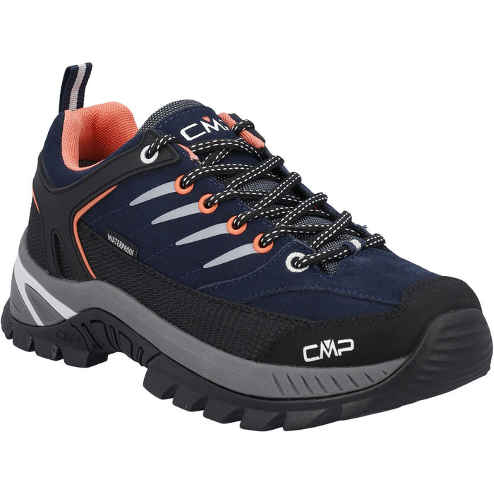 CMP Rigel 2.0 Low Wmn WP Outdoor Shoe Shoes 18NZ B.Blue-Ghiaccio-Marigold