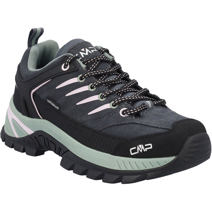 CMP Rigel 2.0 Low Wmn WP Outdoor Shoe Shoes 67UZ Titianio-Soft Pink-Grean Tea