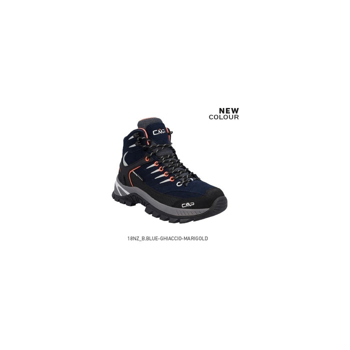 CMP Rigel 2.0 Mid WP Wmn Boot Boots 18NZ B.Blue-Ghiaccio-Marigold