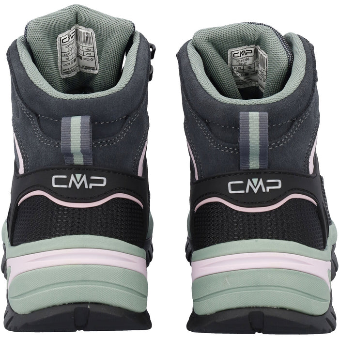 CMP Rigel 2.0 Mid WP Wmn Boot Boots 67UZ Titianio-Soft Pink-Grean Tea