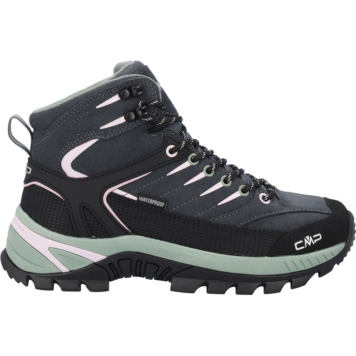 CMP Rigel 2.0 Mid WP Wmn Boot Boots 67UZ Titianio-Soft Pink-Grean Tea