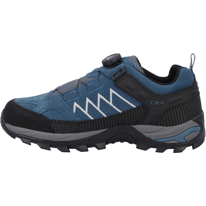 CMP Rigel Low FitGO Trek Shoe WP Leather Shoes 17NZ Avio-Perla