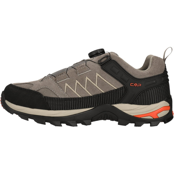 CMP Rigel Low FitGO Trek Shoe WP Leather Shoes 20PV Deserto-Corda