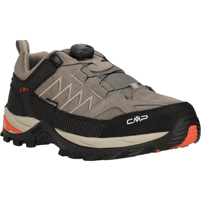 CMP Rigel Low FitGO Trek Shoe WP Leather Shoes 20PV Deserto-Corda