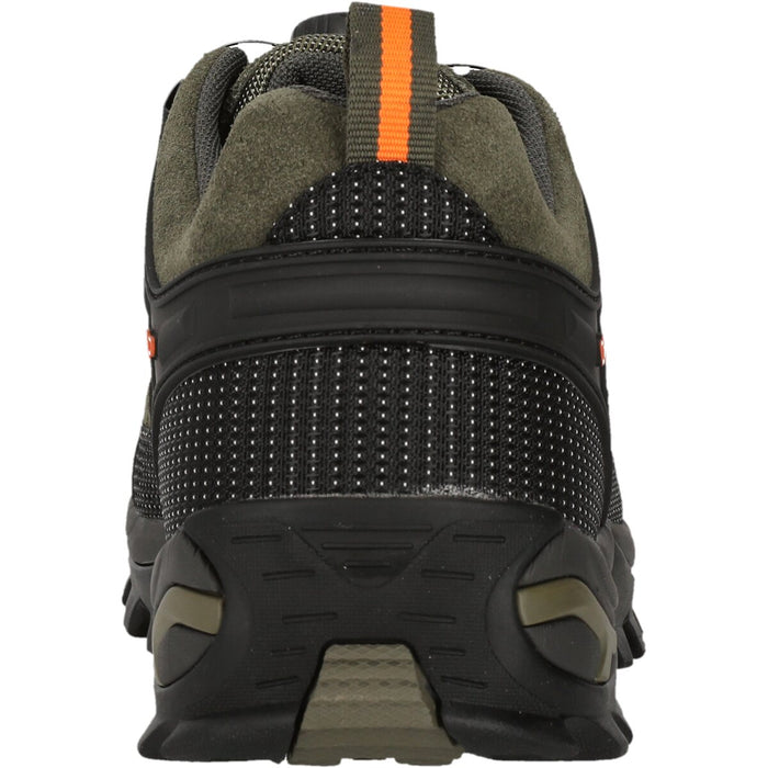 CMP Rigel Low FitGO Trek Shoe WP Leather Shoes 55ES Olive-Flame