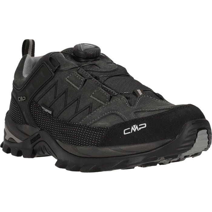 CMP Rigel Low FitGO Trek Shoe WP Leather Shoes U951 Piombo