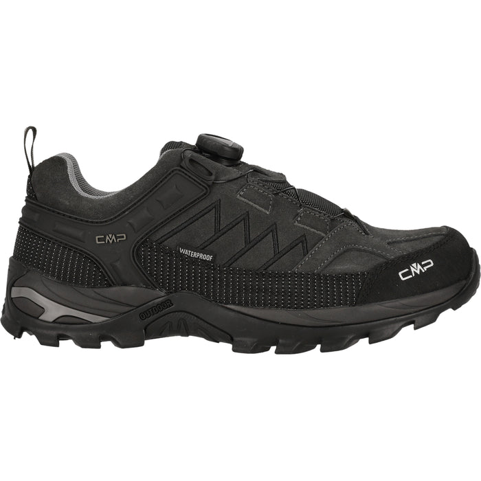 CMP Rigel Low FitGO Trek Shoe WP Leather Shoes U951 Piombo