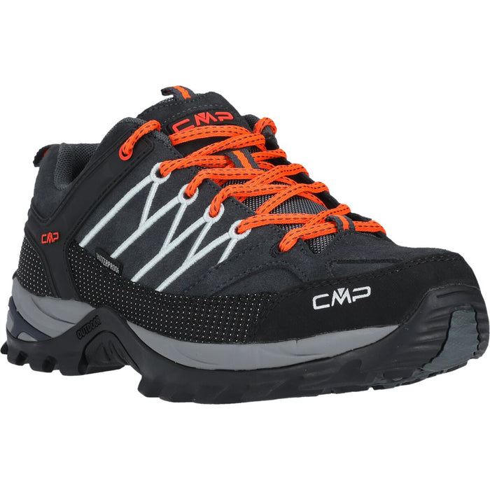 CMP Rigel Low WP Adult Outdoor Shoe Shoes 56UE Antracite-Flash Orange