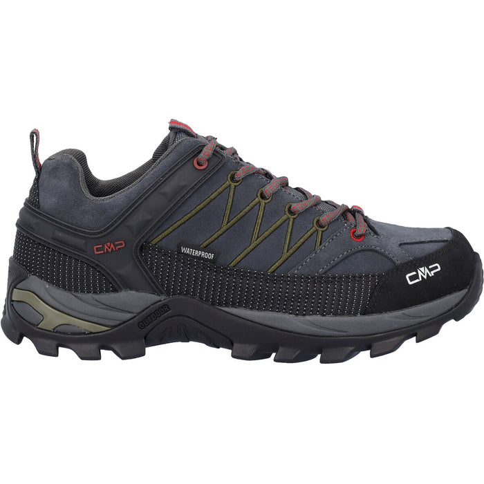 CMP Rigel Low WP Adult Outdoor Shoe Shoes 75US Titanio-Chili