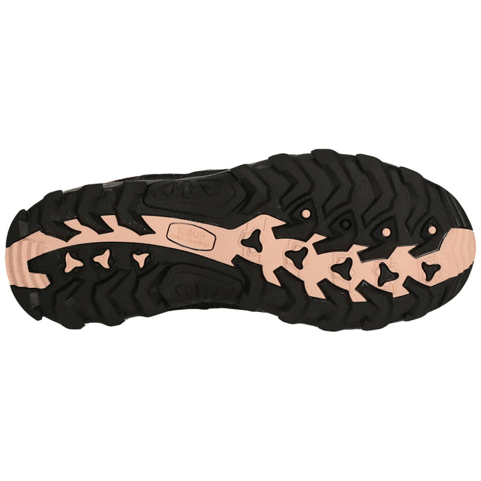 CMP Rigel Low Wmn FitGO Trek Shoe WP Leather Shoes 67ZU Antracite-Rose