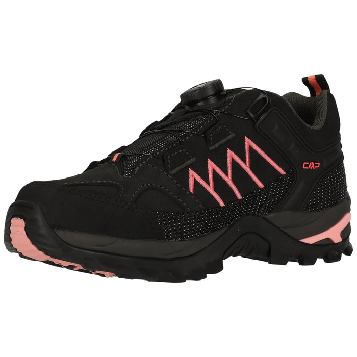 CMP Rigel Low Wmn FitGO Trek Shoe WP Leather Shoes 92UU Piombo-Lotus