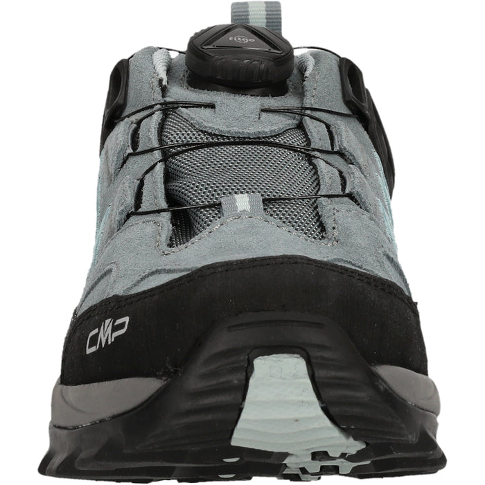 CMP Rigel Low Wmn FitGO Trek Shoe WP Leather Shoes E111 Mineral Green
