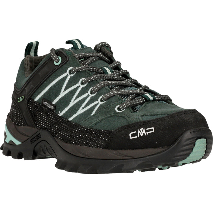 CMP Rigel Low Wmn WP Outdoor Shoe Shoes 01FU Trek Green-Jade