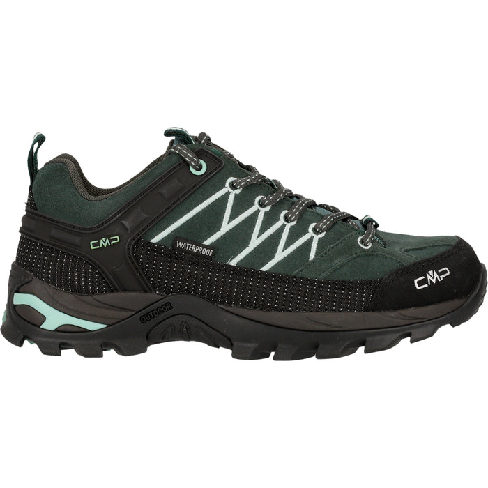 CMP Rigel Low Wmn WP Outdoor Shoe Shoes 01FU Trek Green-Jade