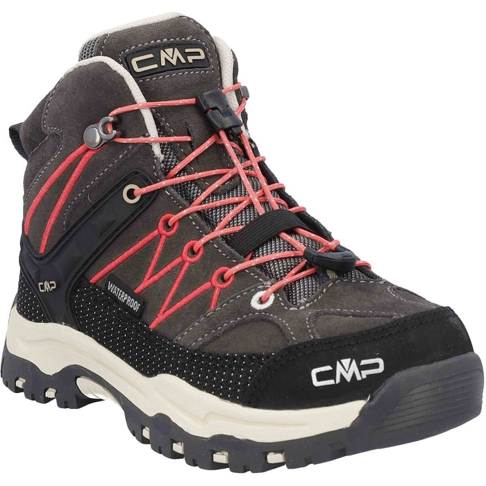 CMP Rigel Mid WP Boot Kids Boots 11QV Cioccolato-Coral