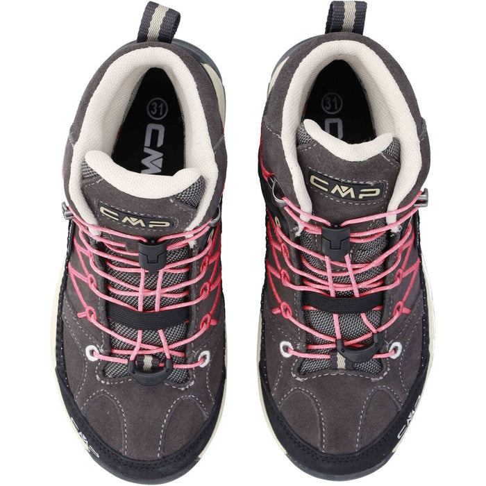 CMP Rigel Mid WP Boot Kids Boots 11QV Cioccolato-Coral