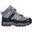 CMP Rigel Mid WP Boot Kids Boots 14EM Mineral Green-Purple Fluo