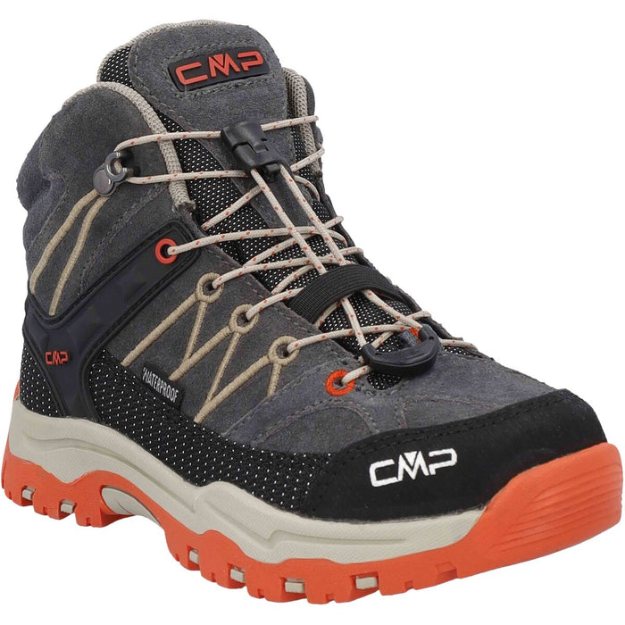 CMP Rigel Mid WP Boot Kids Boots 45UV Grey-Orange