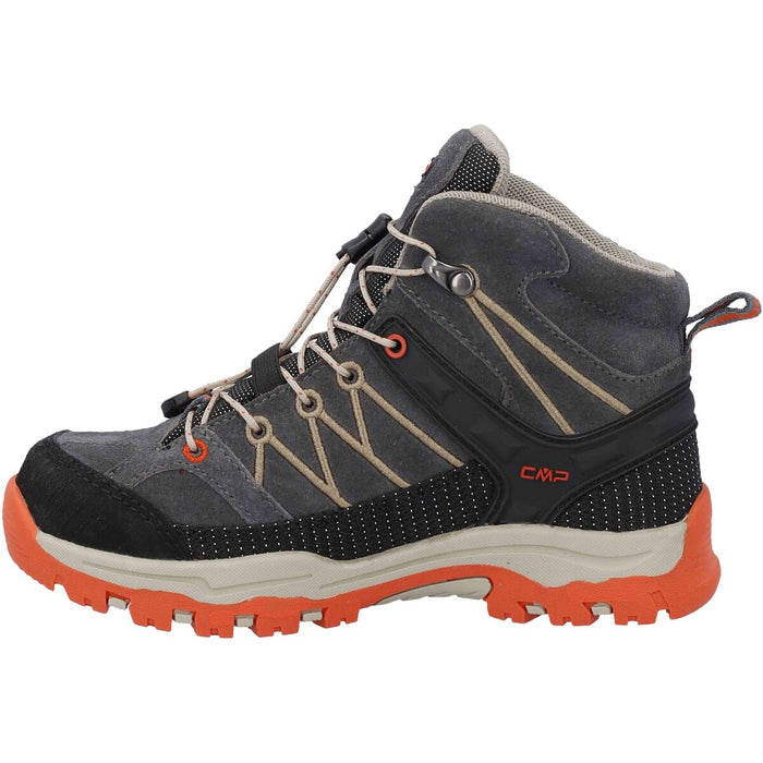 CMP Rigel Mid WP Boot Kids Boots 45UV Grey-Orange