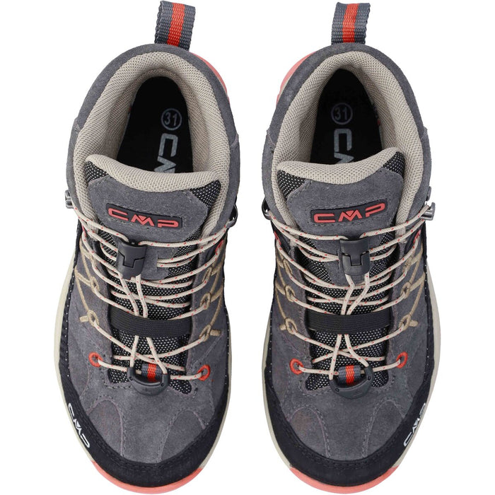 CMP Rigel Mid WP Boot Kids Boots 45UV Grey-Orange