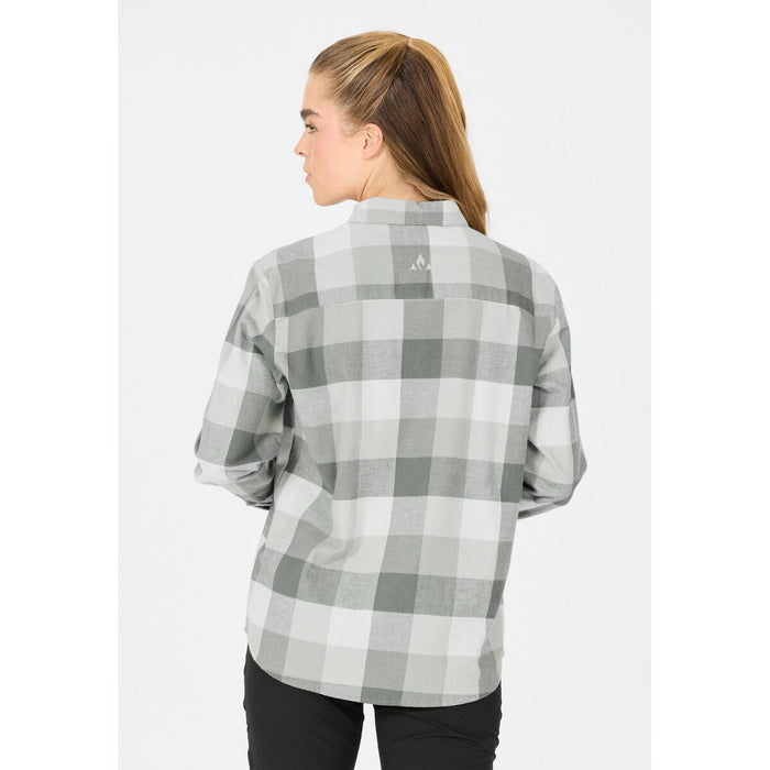 WHISTLER Riglet W Chequered Shirt Shirt 3103 Slate Gray