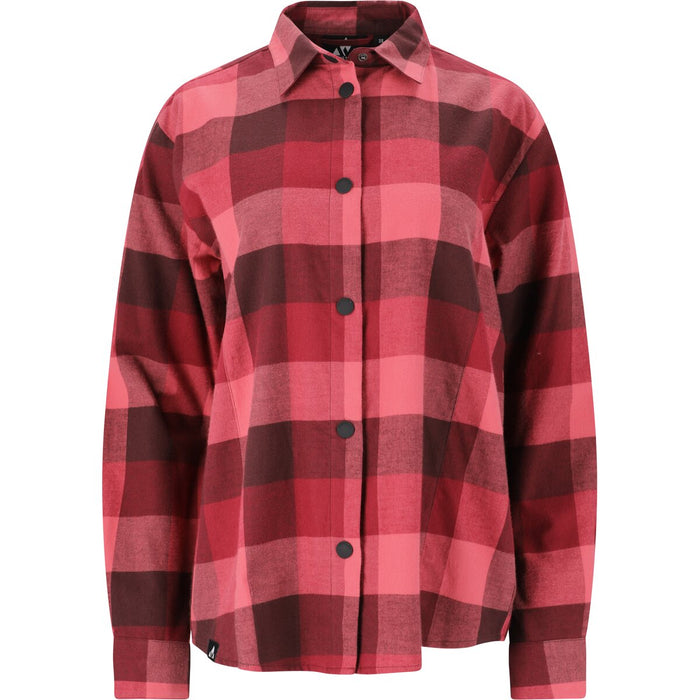 WHISTLER Riglet W Chequered Shirt Shirt 4244 Red Pear