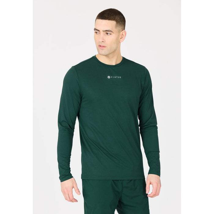 VIRTUS Roger M Hyperstretch L/S Tee T-shirt 3200 Sea Moss