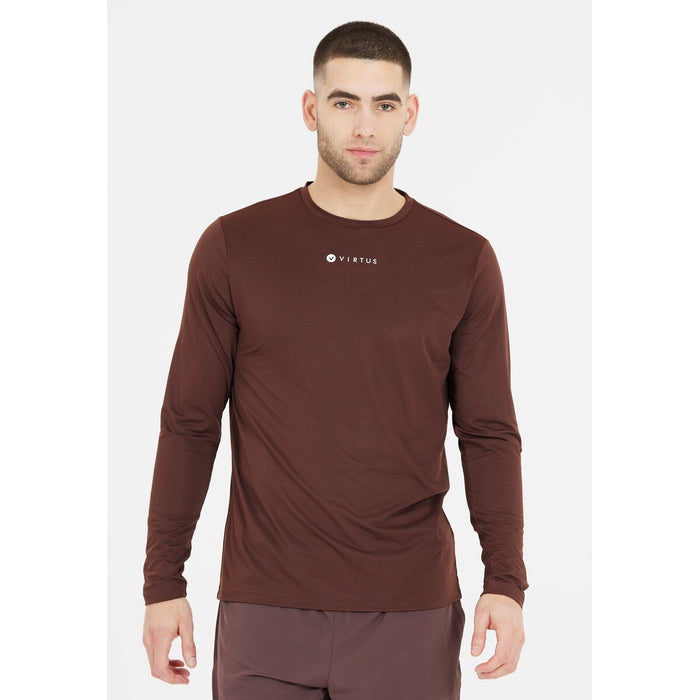 VIRTUS Roger M Hyperstretch L/S Tee T-shirt 4323 Puce