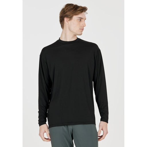 VIRTUS Roger V2 M Hyperstretch L/S Tee T-shirt 1001A Black