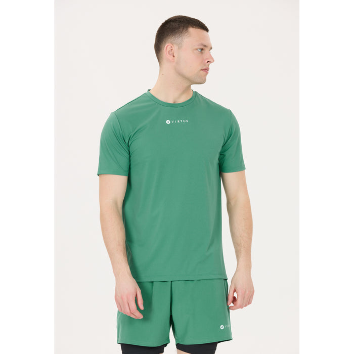 VIRTUS Roger V2 M Hyperstretch S/S Tee T-shirt 3205 Deep Sea