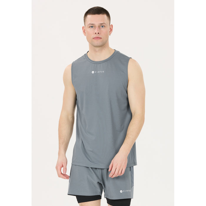VIRTUS Roger V2 M Hyperstretch Sleeveless Tee T-shirt 2050 Stormy Weather
