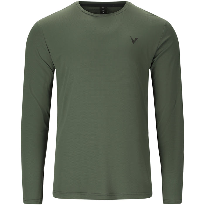 VIRTUS Roger V3 M Hyperstretch LS Tee T-shirt 3210 Pine