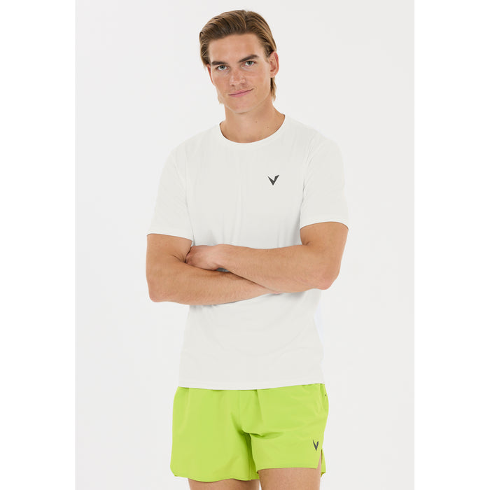 VIRTUS Roger V3 M Hyperstretch S/S Tee T-shirt 1002 White