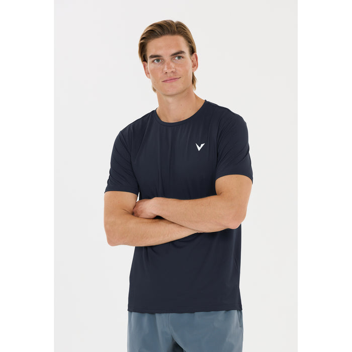 VIRTUS Roger V3 M Hyperstretch S/S Tee T-shirt 2101 Dark Sapphire