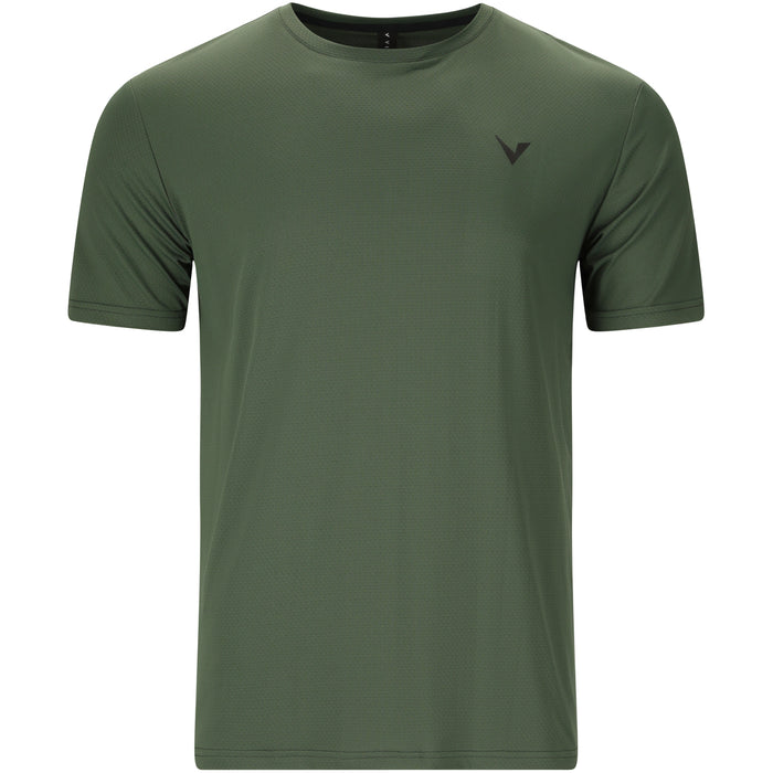 VIRTUS Roger V3 M Hyperstretch SS Tee T-shirt 3210 Pine